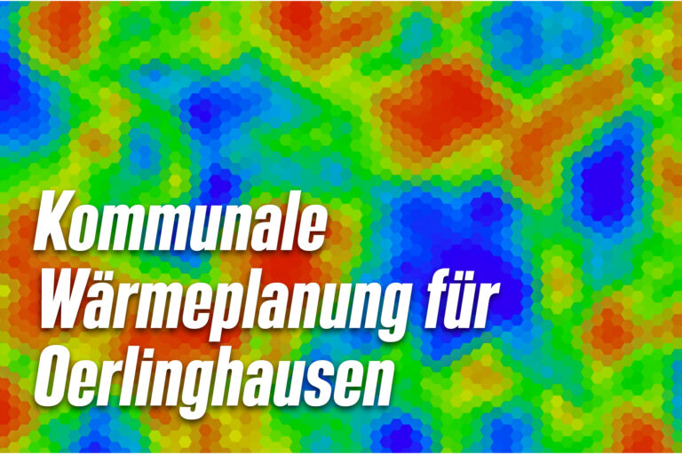 Kommunale Wärmeplanung Oerlinghausen