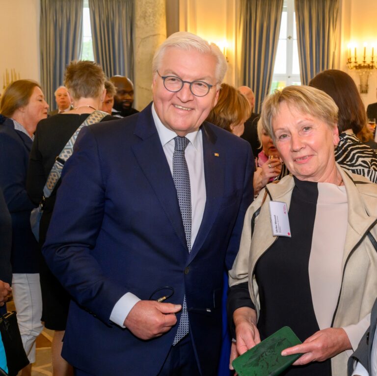 Ulrike Meusel zu Gast bei Erfahrungsaustausch mit dem Bundespräsidenten